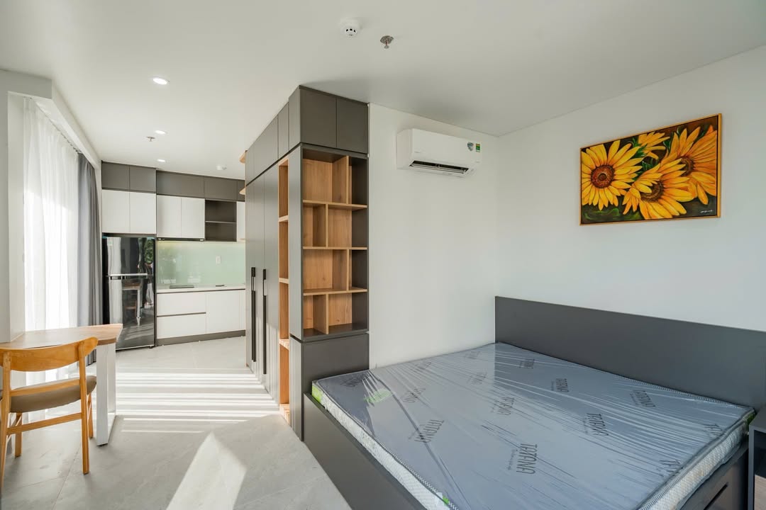 Căn hộ Studio Đà Nẵng 25m² giá thỏa thuận - Full nội thất, gần sân bay!