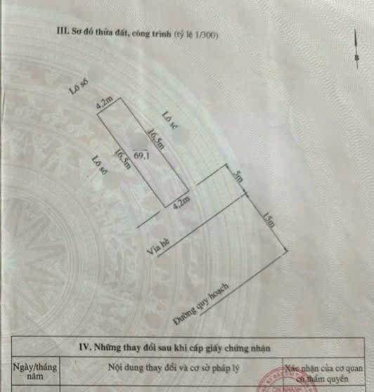 Đất nền Tái Định Cư Điểm 4 Đằng Hải 69,1m² giá 68 triệu - Đường rộng thoáng mát!