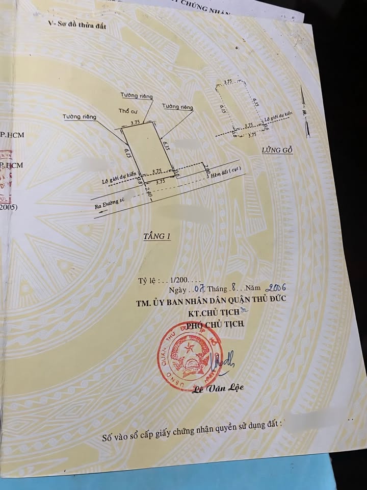 Nhà phố Hiệp Bình Chánh Thủ Đức 26m² giá 3.4 tỷ - Sổ hồng chính chủ!