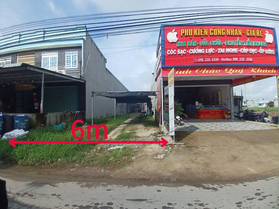 Đất nền đường Tám Bình, Đức Hòa, Tây Ninh 260m² - Pháp lý rõ ràng, kinh doanh đa ngành!