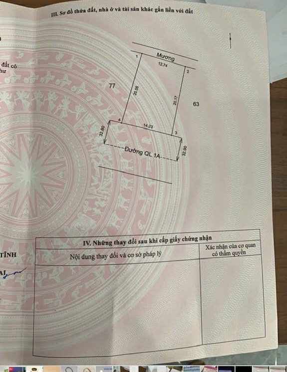 Đất nền Cẩm Thịnh 240m² - Địa điểm thuận lợi gần cây xăng