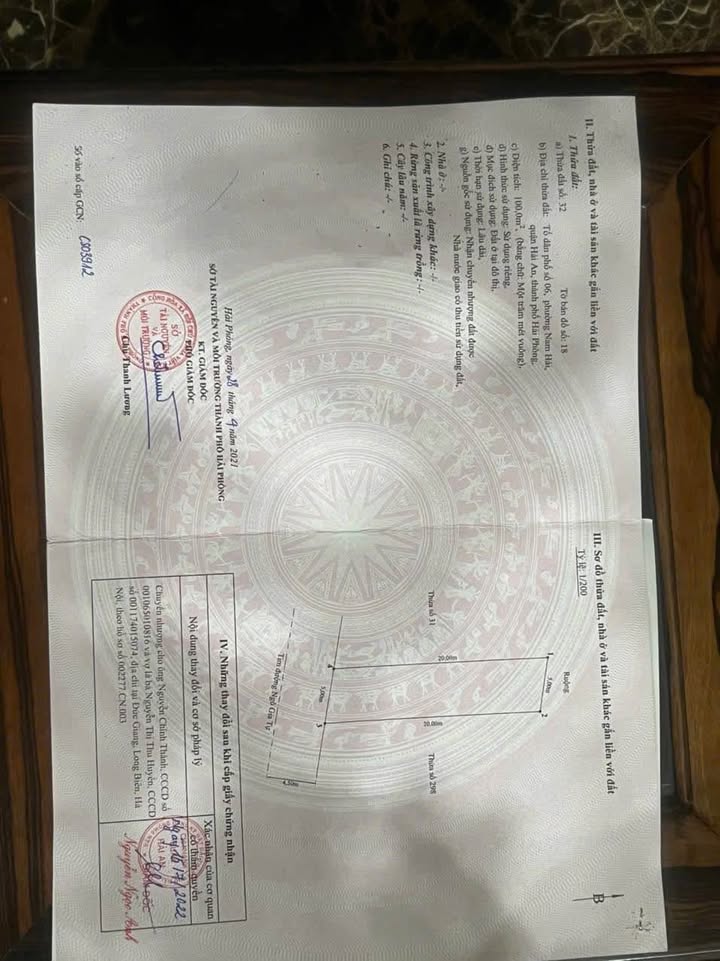 Bán lô đất mặt tiền đường Ngô Gia Tự, Nam Hải 100m² - Giá chỉ 5.4 tỷ VND!