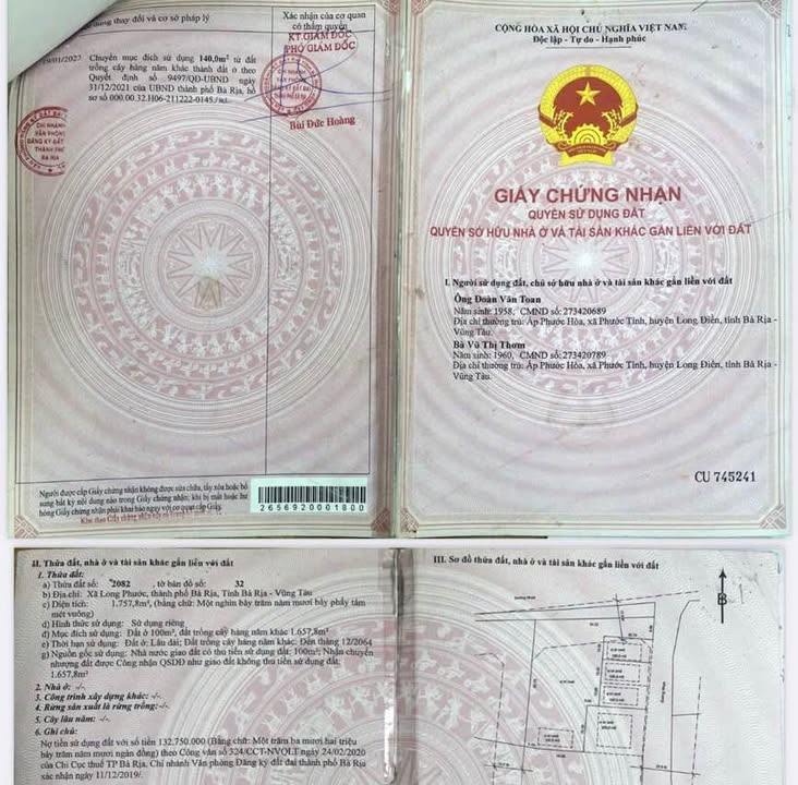 Đất nền 89000m² đường 14A Long Phước - Sổ đỏ chính chủ, giá 28 tỷ!