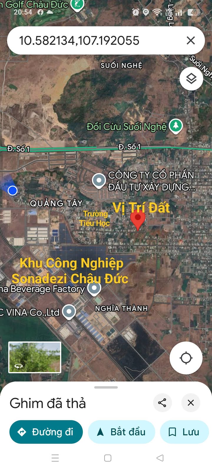 Đất nền Nghĩa Thành, Châu Đức 868m² giá 3 tỷ - Đầu tư sinh lời hấp dẫn!