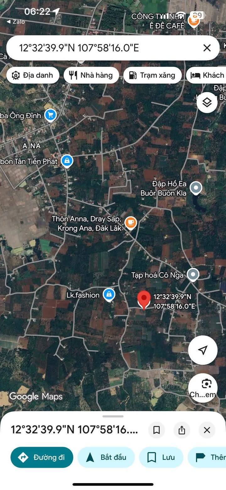 Đất nền xã Ea Na, Đắk Lắk 510m² giá 199 triệu - Cơ hội đầu tư tốt!