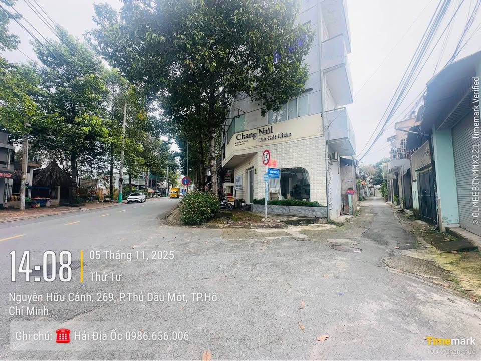 Đất thổ cư Thủ Dầu Một 161m² giá 5.5 tỷ - Vị trí đắc địa gần sân bóng Gò Đậu!