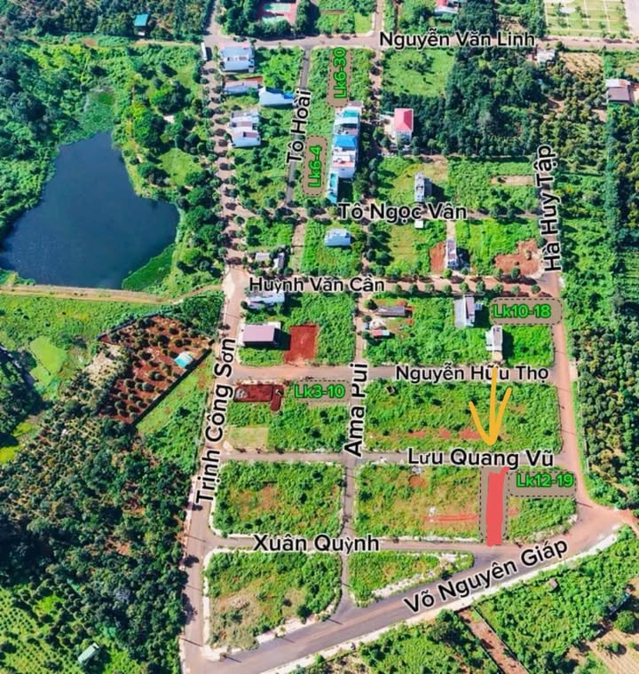 Đất dự án Palama Buôn Hồ 120m² giá 1.65 tỷ - Vị trí thuận lợi gần trường học!