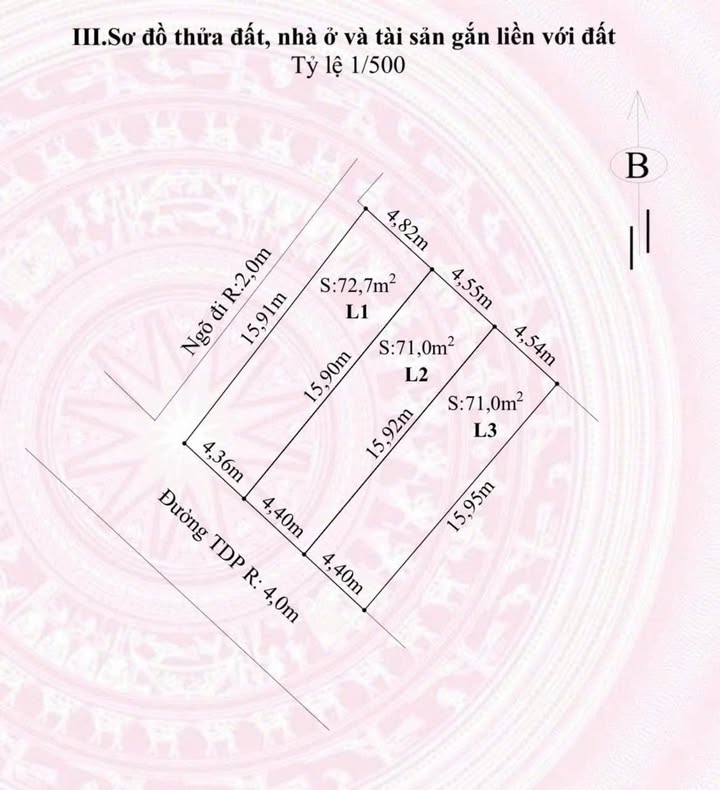 Đất nền Hòa Bình, Thủy Nguyên, 72m² giá 1.5 tỷ - Đầu tư sinh lời ngay!