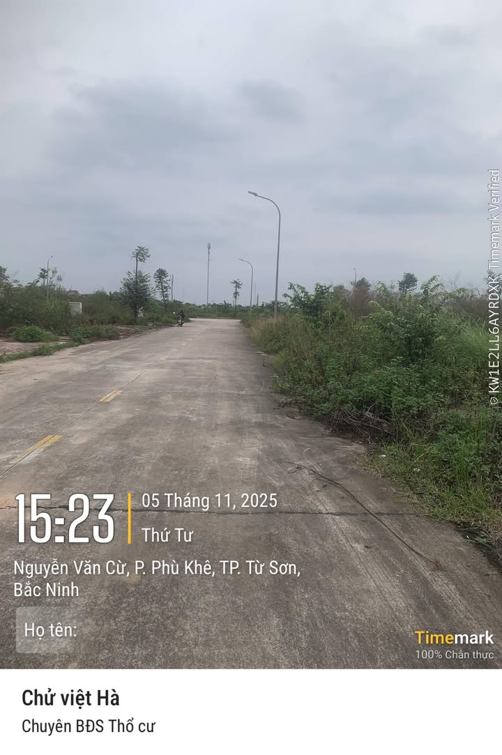 Lô đất đẹp KĐT Đại An, Phù Khê, 80m² giá 4.4 tỷ - Sổ đỏ chính chủ