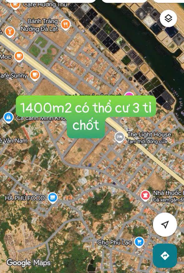 Đất nền Phú Lạc, Hòa Hiệp Nam 1400m² giá thỏa thuận - Đầu tư sinh lời ngay!