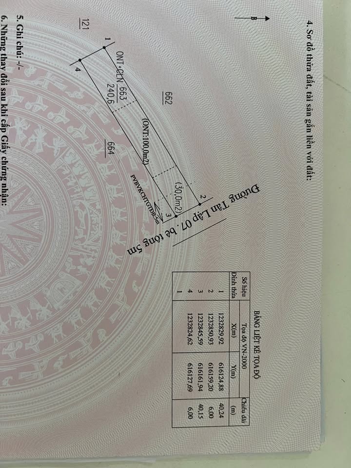 Đất nền Tân Lập 240m² giá 2.3 tỷ - Vị trí đẹp, thuận lợi cho kinh doanh