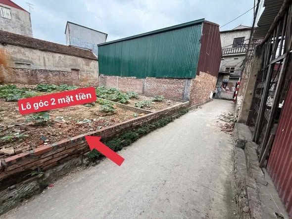 Đất nền Mai Động Từ Sơn 45.5m² giá 1.5 tỷ - Lô góc 2 mặt tiền đẹp