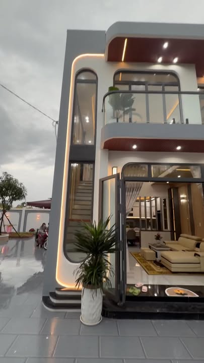 Biệt thự mini lô góc 2 mặt tiền tại Cần Giuộc, Long An - Diện tích 285m², thiết kế sang trọng!