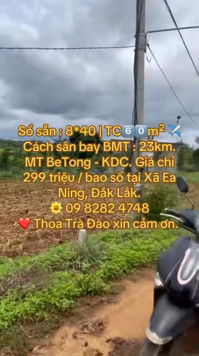 Đất vườn thổ cư xã Ea Pal Đắk Lắk 3439m² giá 599 triệu - Cơ hội đầu tư hấp dẫn!