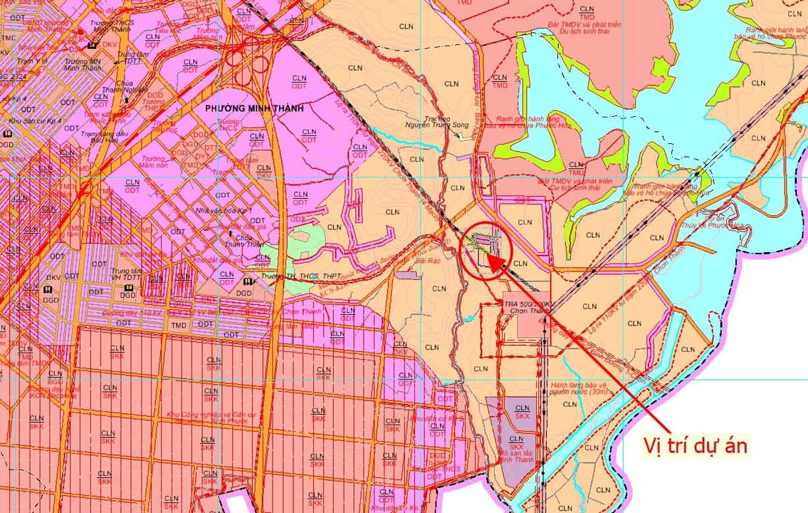 Đất nền phường Minh Thành, thị xã Chơn Thành 805m² giá 379 triệu - Pháp lý rõ ràng, hỗ trợ vay ngân hàng!