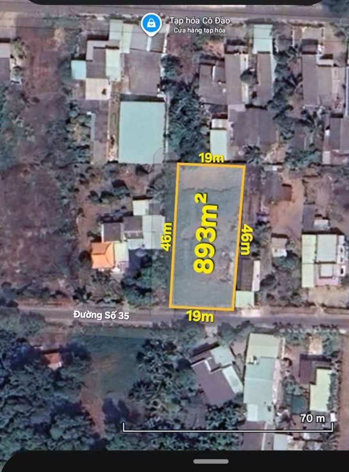 Đất thổ cư 893m² tại xã Nghĩa Thành, Châu Đức - Giá chỉ 235 triệu/m²!