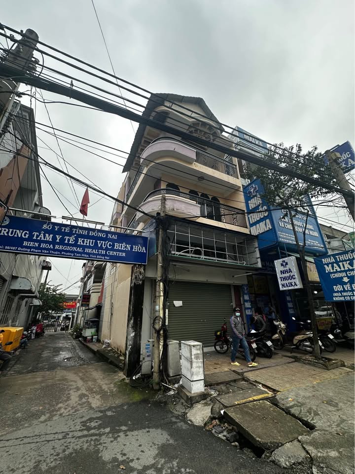 Nhà nguyên căn góc 2 mặt tiền Phạm Văn Thuận, Biên Hòa 199m² - Kinh doanh sầm uất!