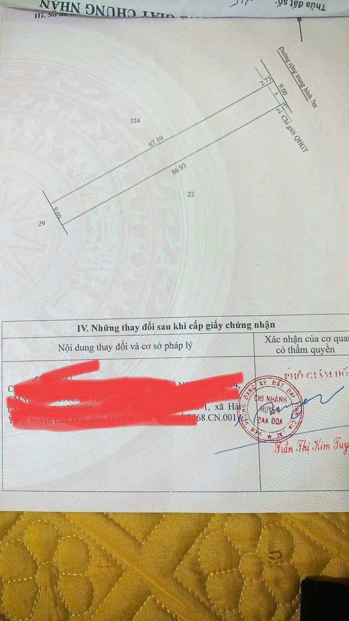 Đất ở Trần Nhật Duật, Đak Đoa 200m² - Giá thỏa thuận, cơ hội đầu tư sinh lời!