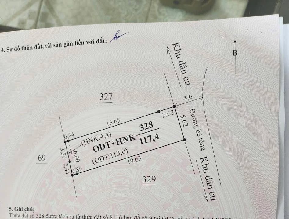 Đất nền Mường Sang - Mộc Châu 112m² giá 6.272 tỷ - Vị trí đắc địa gần chợ