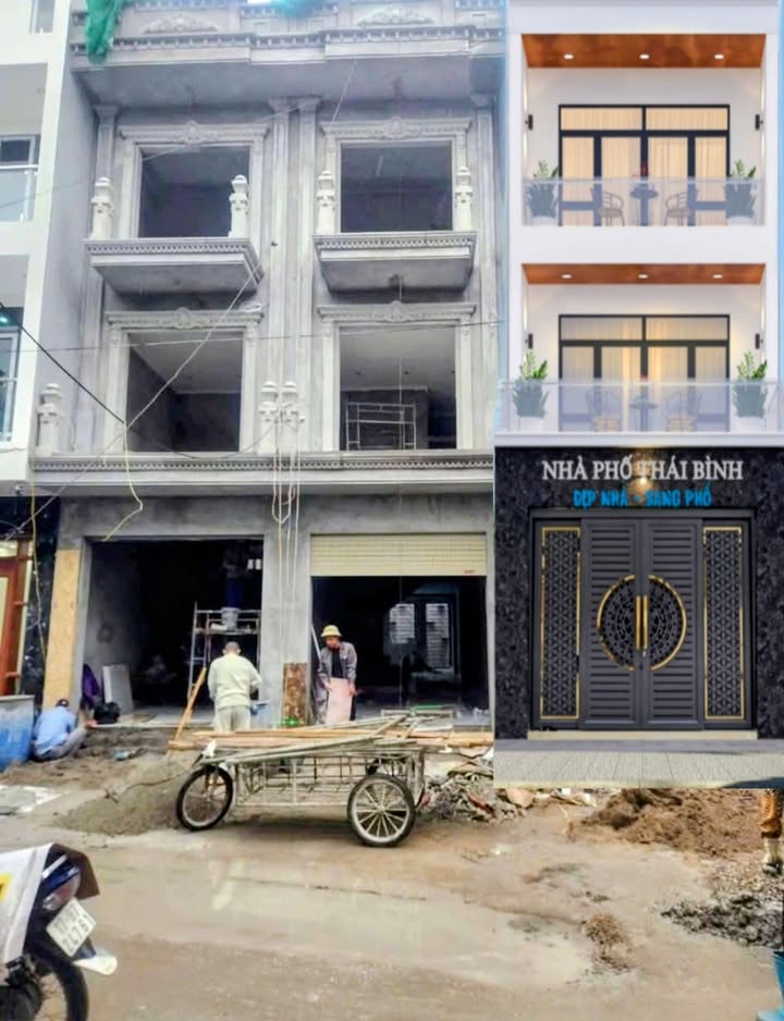 Nhà 3 tầng trung tâm TP. Thái Bình 60m² giá chỉ 3 tỷ - Thiết kế hiện đại, tiện nghi!