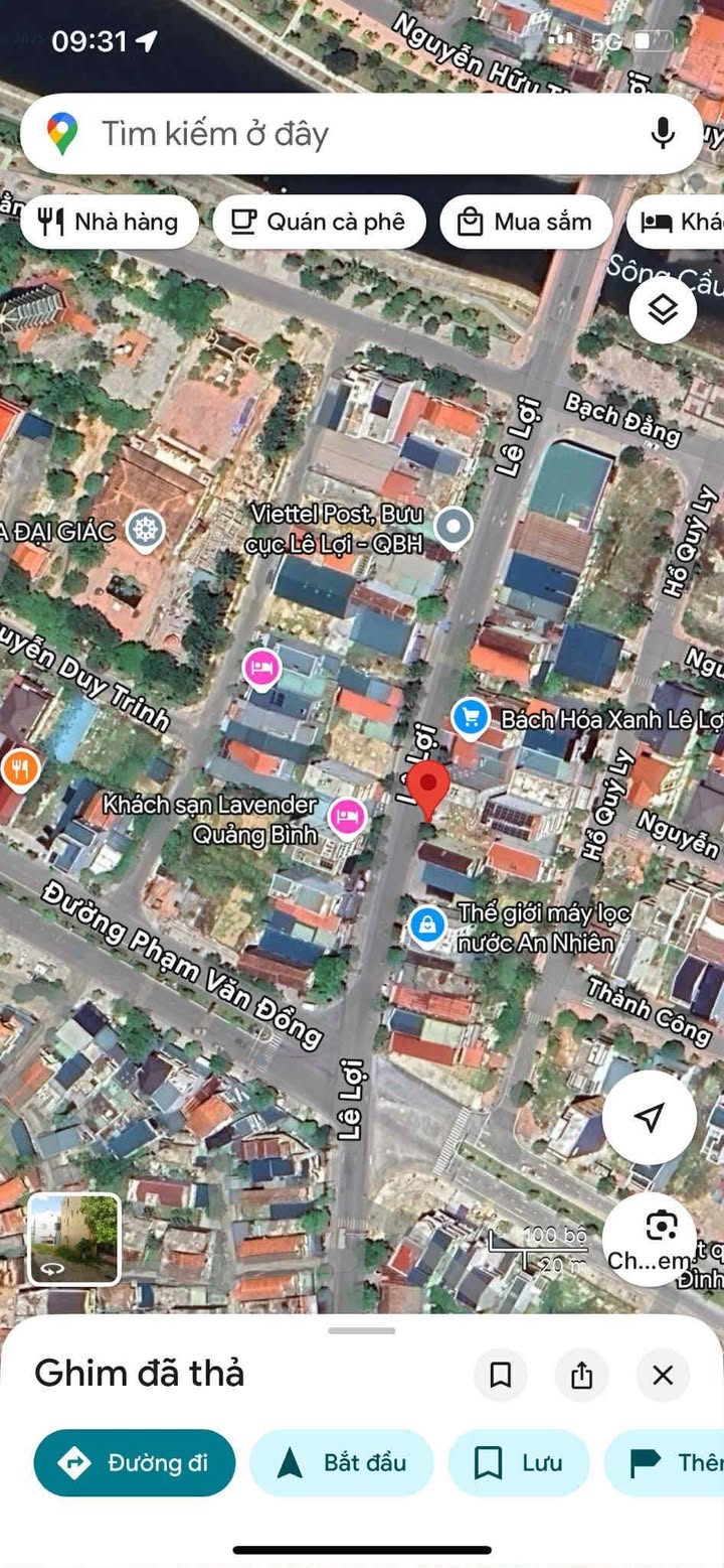 Nhà mặt tiền kinh doanh Lê Lợi Đồng Hới 108m² giá 6 tỷ - Cơ hội đầu tư tuyệt vời!