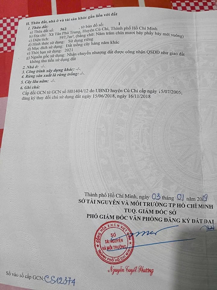 Đất vườn 597m² mặt tiền Võ Thị Nghĩ - Giá chỉ 3.8 tỷ thương lượng!