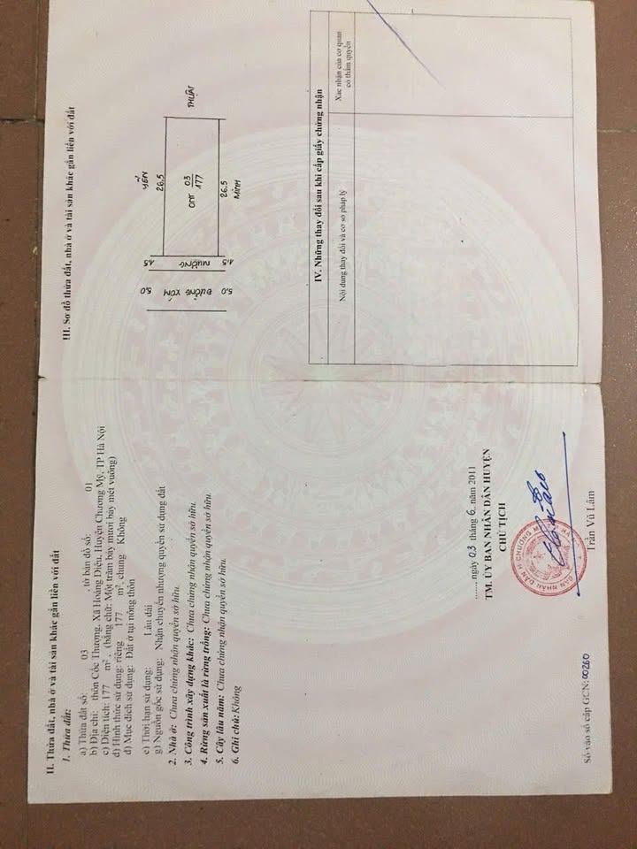 Đất thổ cư Cốc Thượng, Hoàng Diệu 177m² giá chỉ 3.89 tỷ - Thương lượng tốt!