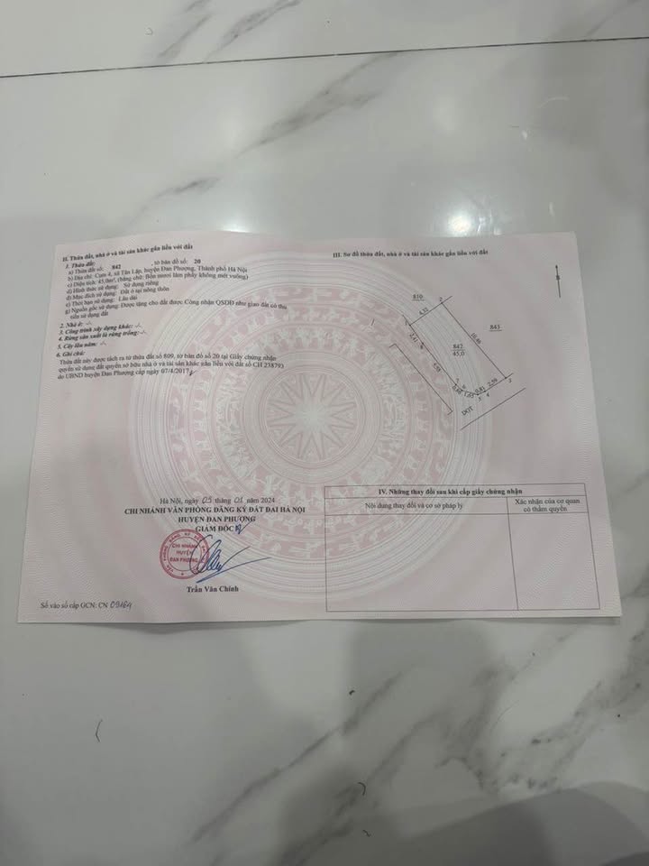 Đất nền góc 45m² Tân Lập, Bắc Từ Liêm - Giá chỉ 5 tỷ, cơ hội đầu tư tuyệt vời!