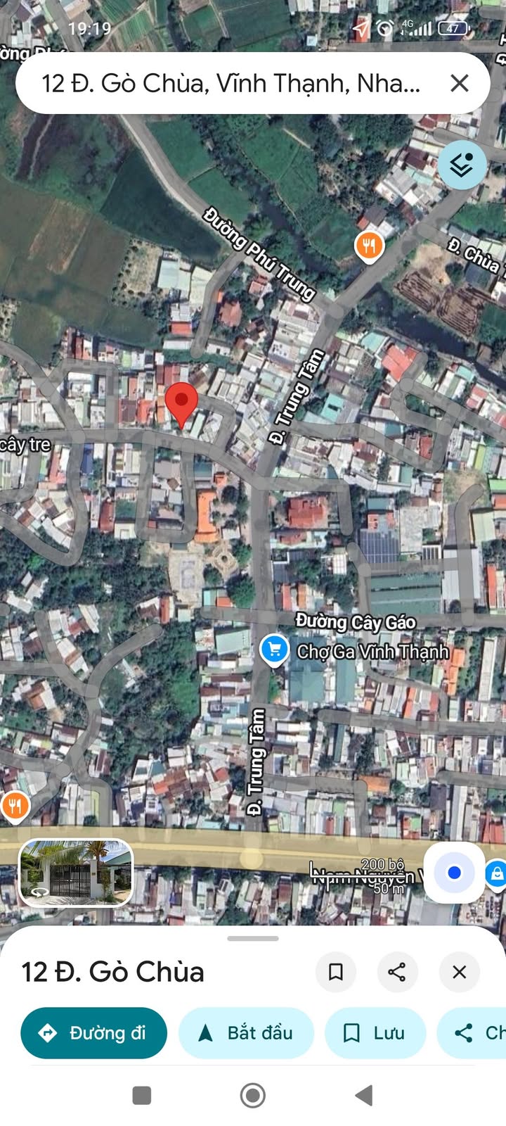 Bán lô đất mặt tiền Gò Chùa, Vĩnh Thạnh, Nha Trang 143m² giá 4 tỷ - Vị trí kinh doanh đắc địa!