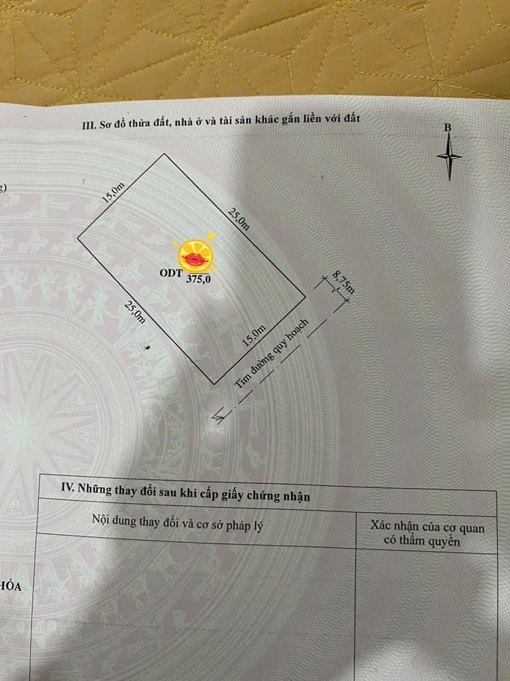 Đất nền MB530 Đông Vệ, TP Thanh Hóa 375m² - Vị trí đắc địa, phù hợp xây dựng!