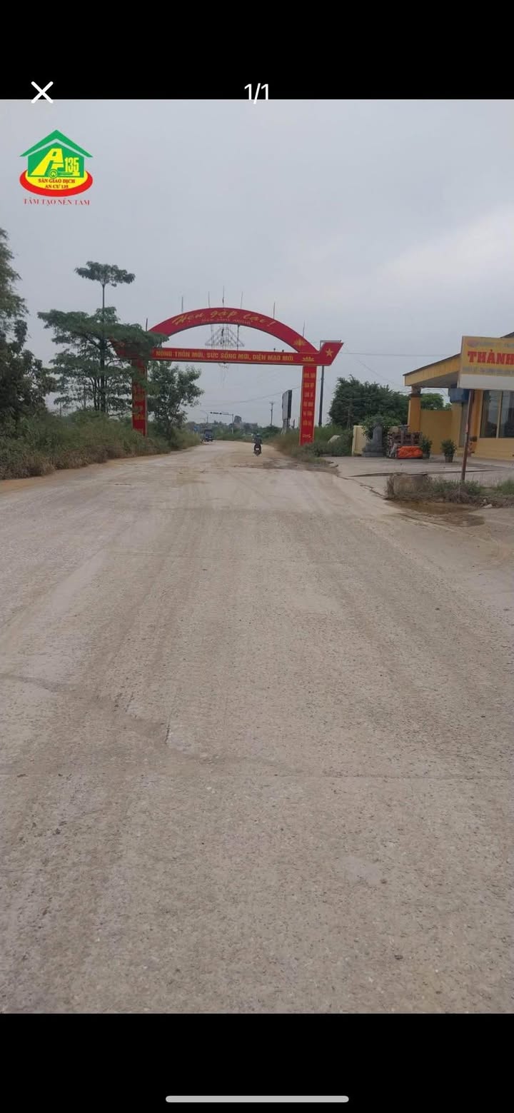 Đất nền làng nghề đá Vũ Xá, Ninh Vân 280m² - Giá thỏa thuận, hướng Nam