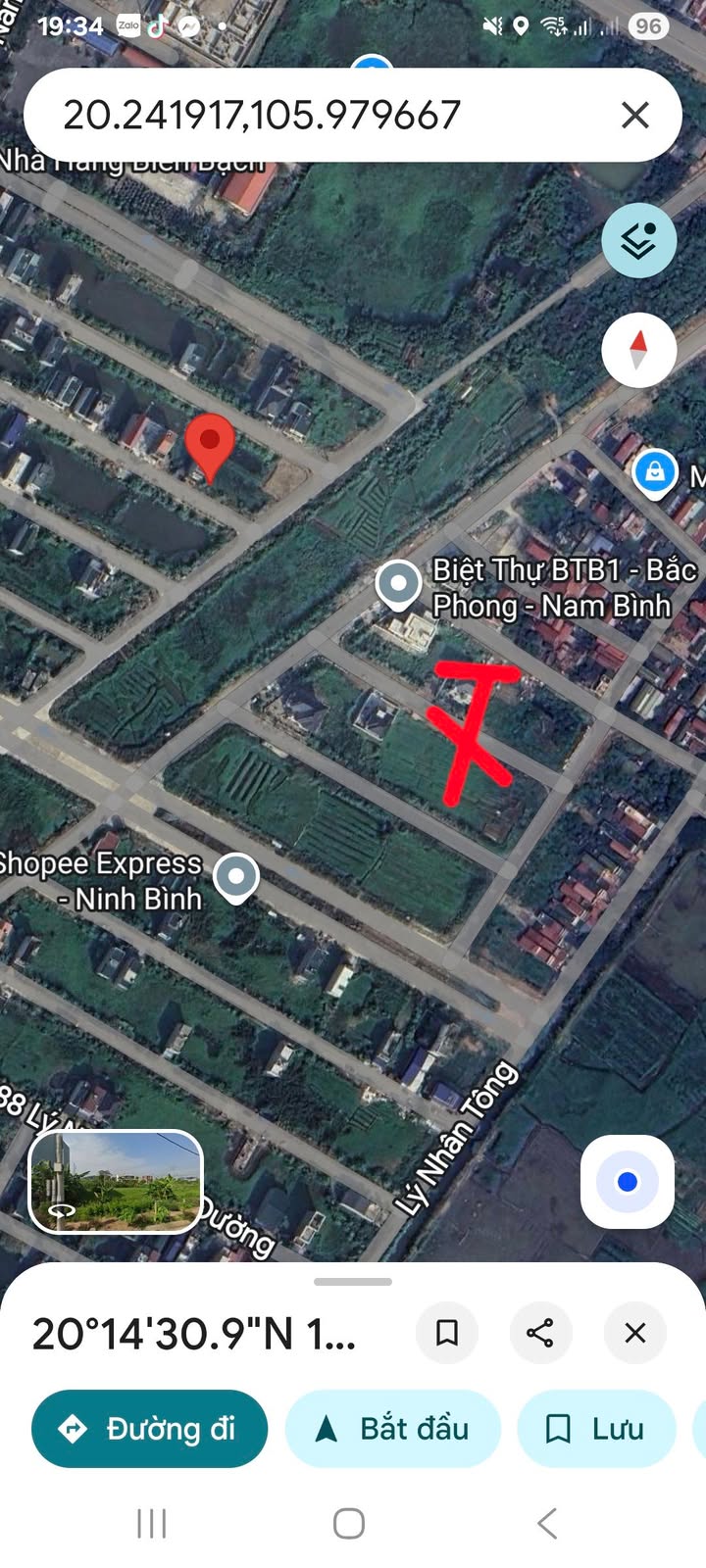 Đất nhà vườn Bắc Phong 2, Nam Bình 360m² - Giá chỉ 14.4 tỷ, hướng Nam