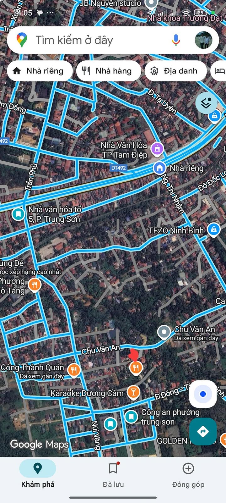 Đất nền đường Chu Văn An, Trung Sơn, Tam Điệp 120m² giá chỉ 2 tỷ - Cơ hội đầu tư hấp dẫn!