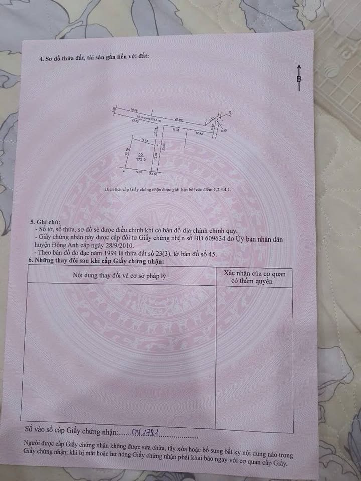 Đất nền Vân Nội Đông Anh 176m² giá tốt - Đầu tư sinh lời ngay!