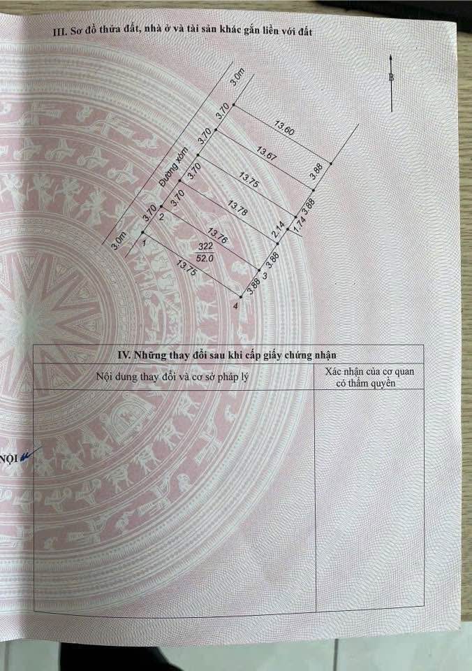 Đất kinh doanh 52m² tại Phụng Châu, Chương Mỹ - Vị trí đẹp, giao thông thuận lợi!