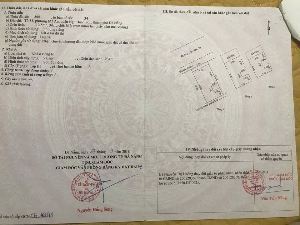 FrontHouse đường Trần Văn Dư, Đà Nẵng 112m² - Mặt tiền 7,5m, kinh doanh thuận lợi!