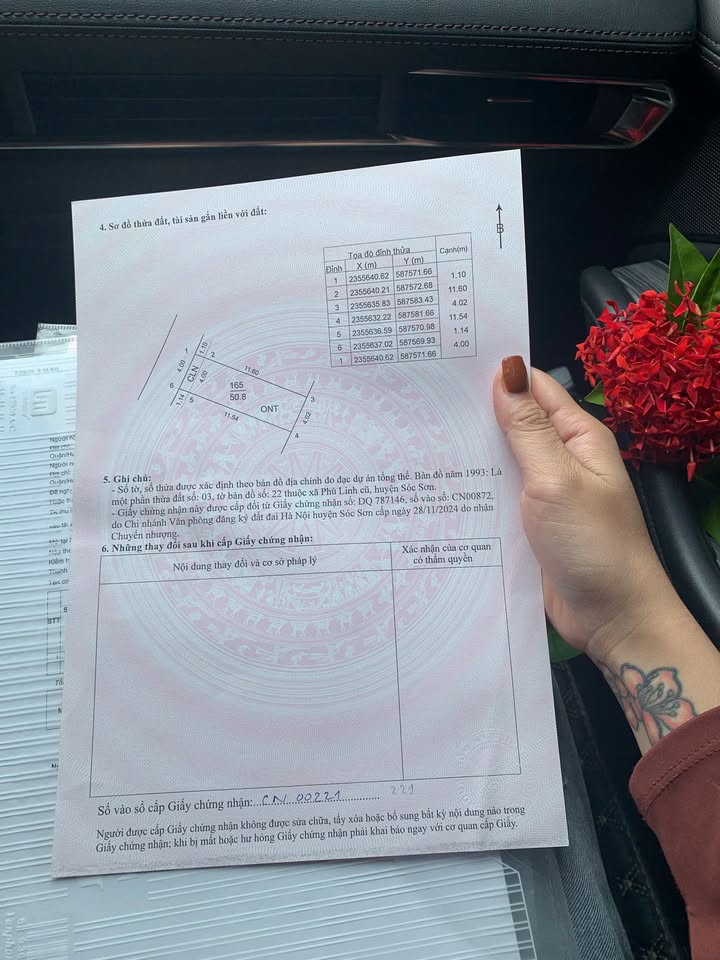 Đất nền Phù Linh Sóc Sơn 50,8m² giá 1,2 tỷ - Chính chủ bán gấp!