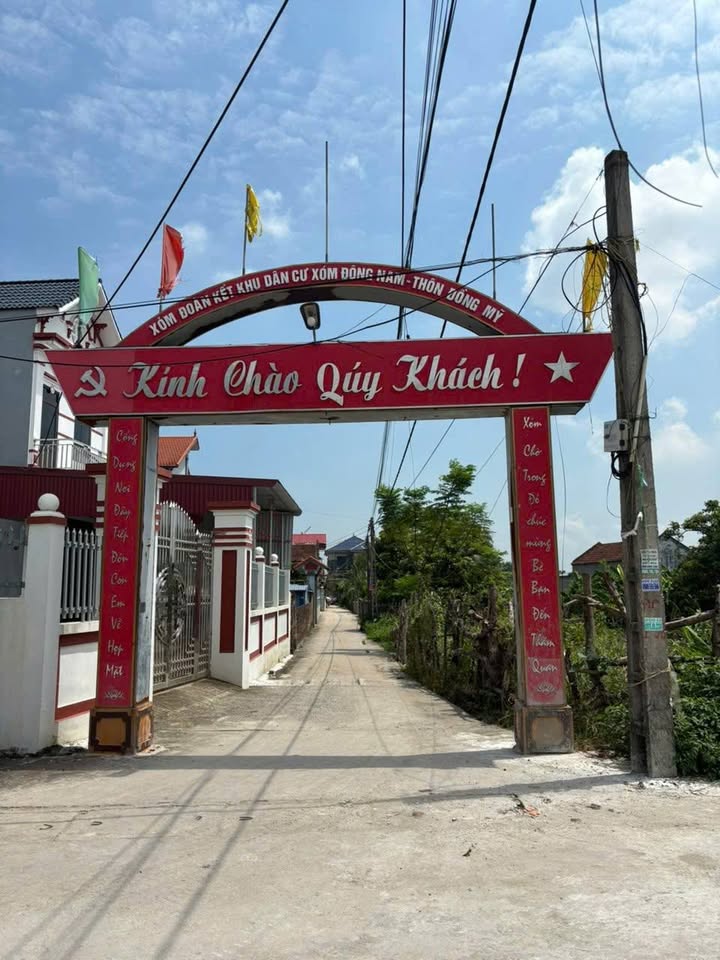 Đất thổ cư Đồng Mỹ, Yên Mỹ 91,6m² giá 1,5 tỷ - Cơ hội đầu tư tốt!