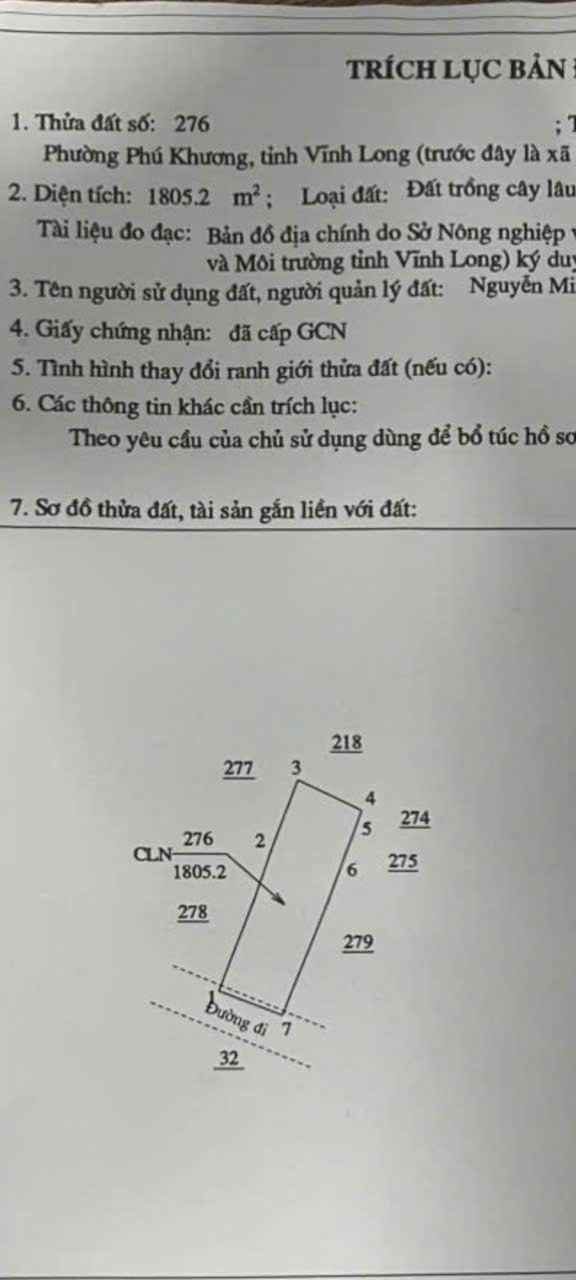 Đất Nhơn Thạnh Bến Tre 2000m² giá 750 triệu - Cơ hội đầu tư tuyệt vời!