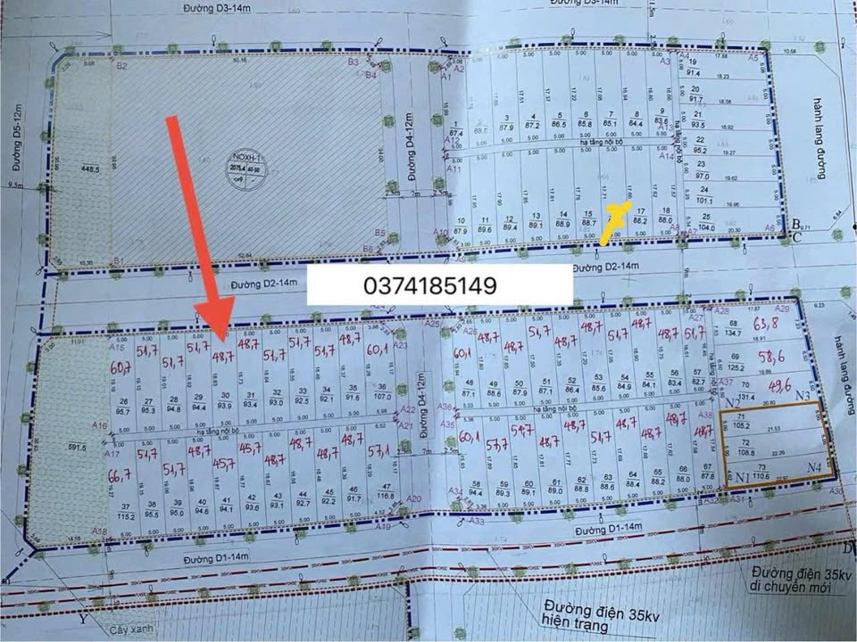 Đất nền Phú Yên, Phú Xuyên 80m² chỉ từ 3 tỷ - Tiềm năng sinh lời cao!