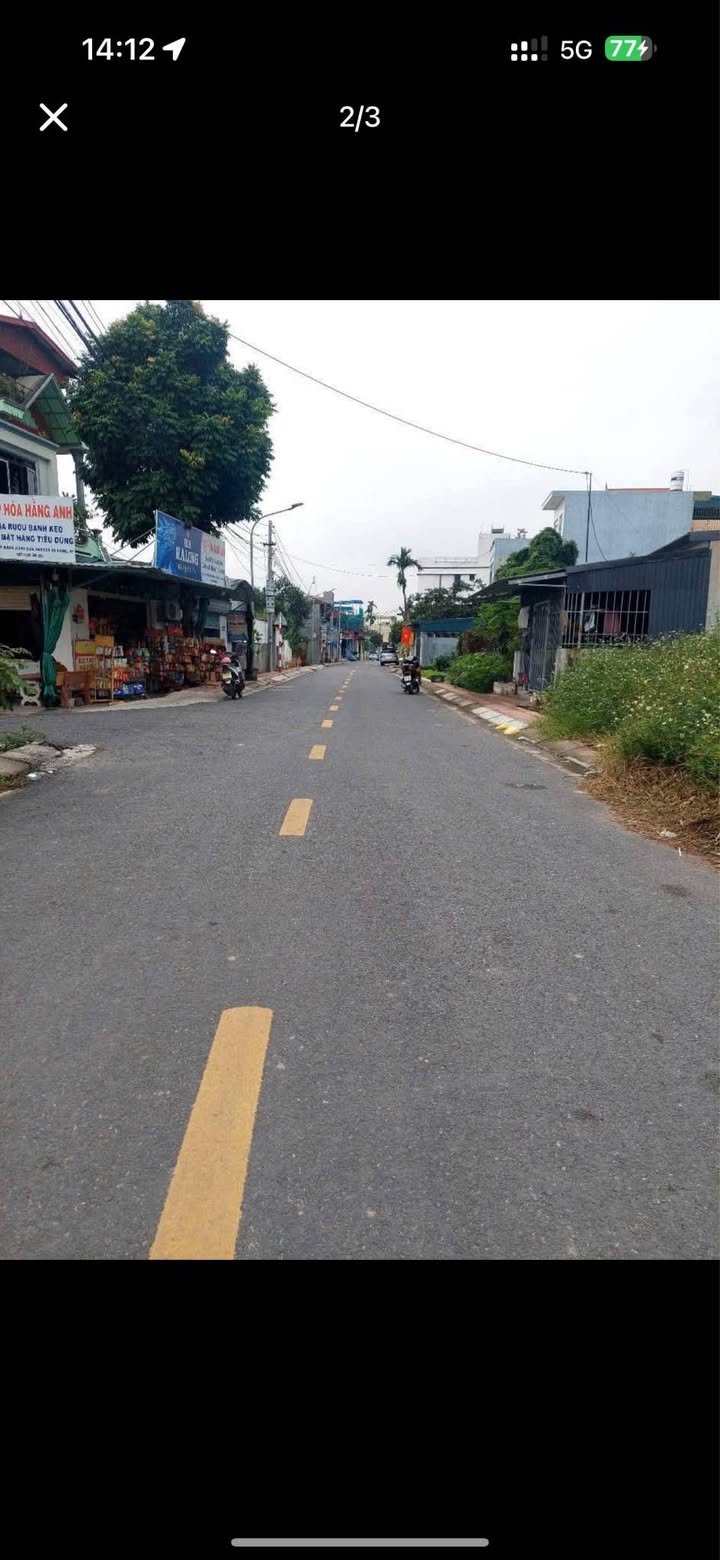 Bán lô FrontHouse 52m² đường Lương Quán, Nam Sơn, An Dương - Hướng Đông Bắc, giá 1.8 tỷ!