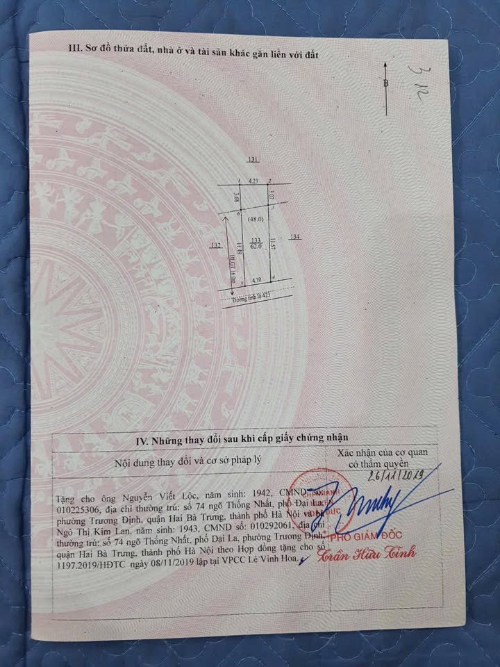 Đất thổ cư trục chính đường 72 Hoài Đức 62m² giá 1.2 tỷ - Kinh doanh sinh lời ổn định!