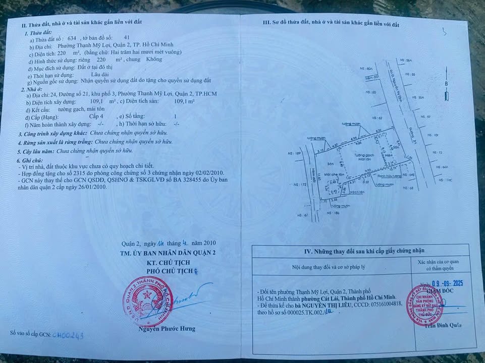 Đất 2 mặt tiền đường 21, Cát Lái, 100m² giá 6.1 tỷ - Cơ hội đầu tư tuyệt vời!
