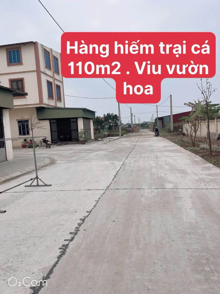Đất nền Tân Phong Yên Lạc 110m² - Hướng Đông Nam, view vườn hoa