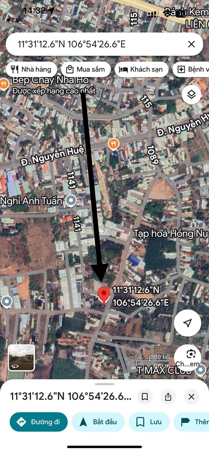 Đất mặt tiền đường nhựa Tân Xuân, Đồng Xoài 310m² giá 4.5 tỷ - Cơ hội đầu tư hấp dẫn!