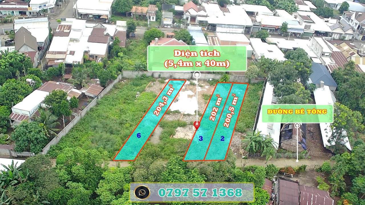 Đất nền Bảo Vinh, Long Khánh 216m² giá chỉ 980 triệu - Sổ đỏ chính chủ