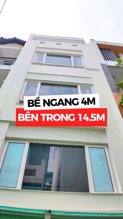 Nhà phố 5 tầng Lê Văn Sỹ Quận 3, 58m² giá 12 tỷ - Khu dân trí yên tĩnh!