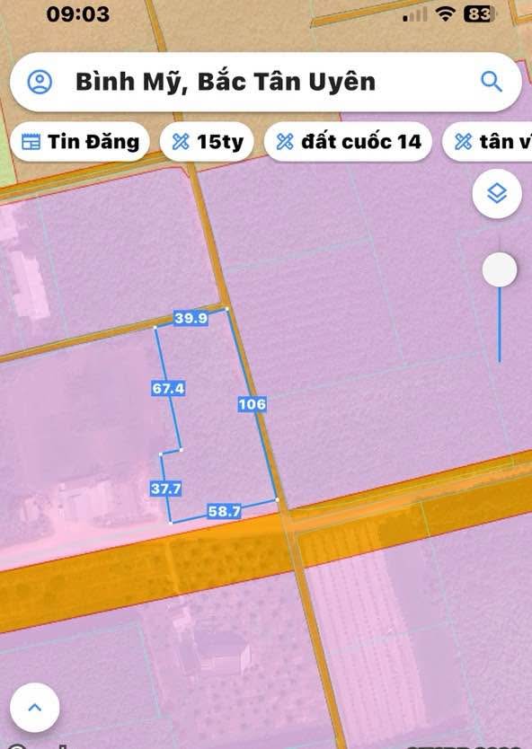 Đất nền tách thửa Bình Mỹ Bắc Tân Uyên 5000m² giá 11 tỷ - Cơ hội đầu tư tuyệt vời!