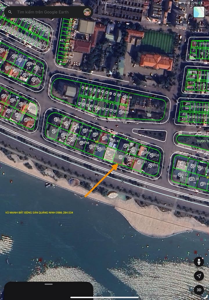 Lô đất mặt biển Trần Quốc Nghiễn Hạ Long 295m² giá 80 tỷ - Cơ hội vàng đầu tư!