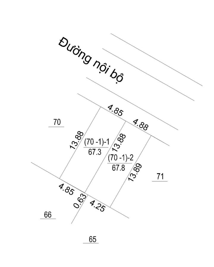 Đất dịch vụ Hoài Đức 67m² - Chính chủ bán gấp, đầu tư lý tưởng!